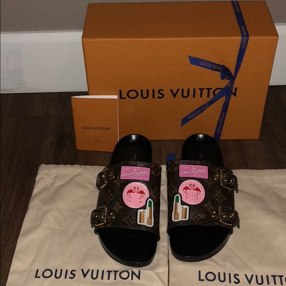 lv mule sandals
